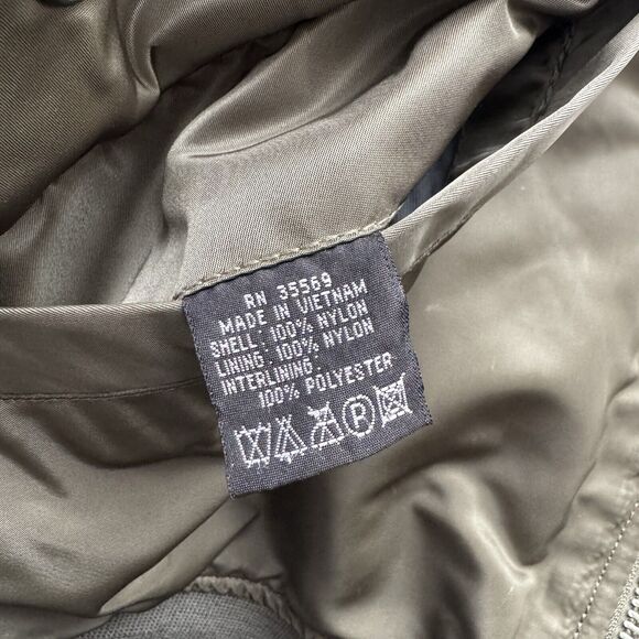 VTG Alpha Industries MA-1 Bomber Jacket Men's L Flyer's Intermediate Reversible - Picture 10 of 13